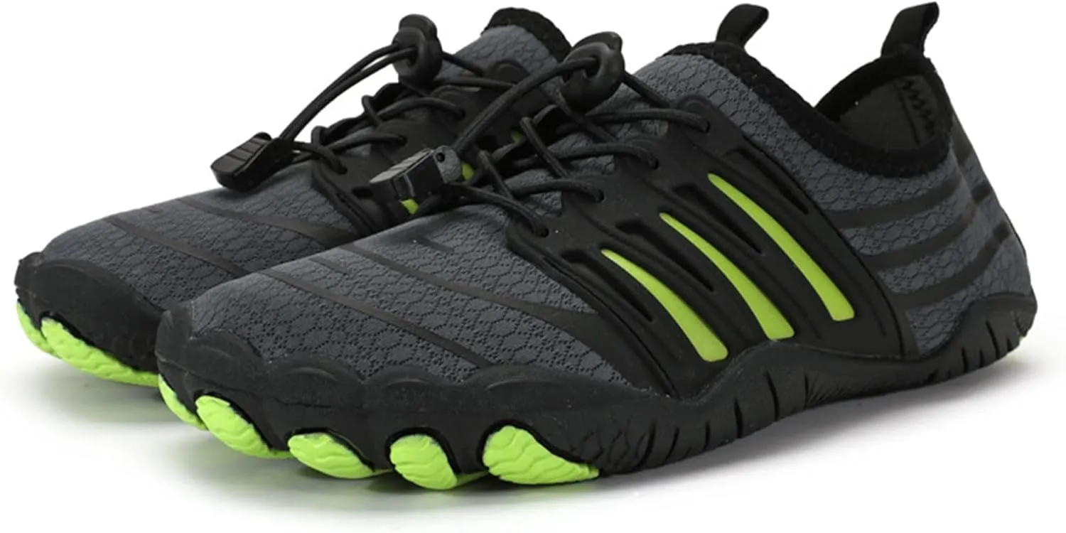 Beach Barefoot Shoes,Summer Quick-Dry Lightweight Aqua Surf Water Shoes for Women,Comfy Breathable Pool Sport Swim Shoes Men,Adult Unisex,for Diving Kayaking Yoga