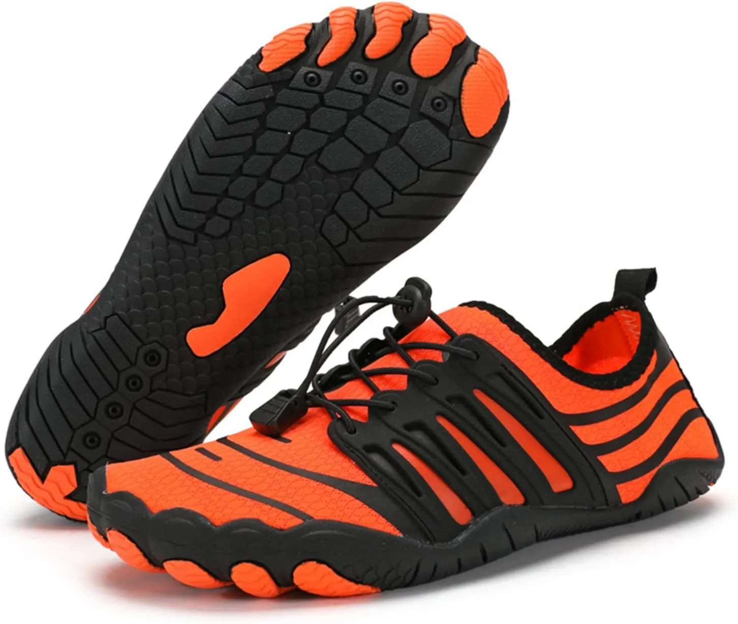 Beach Barefoot Shoes,Summer Quick-Dry Lightweight Aqua Surf Water Shoes for Women,Comfy Breathable Pool Sport Swim Shoes Men,Adult Unisex,for Diving Kayaking Yoga