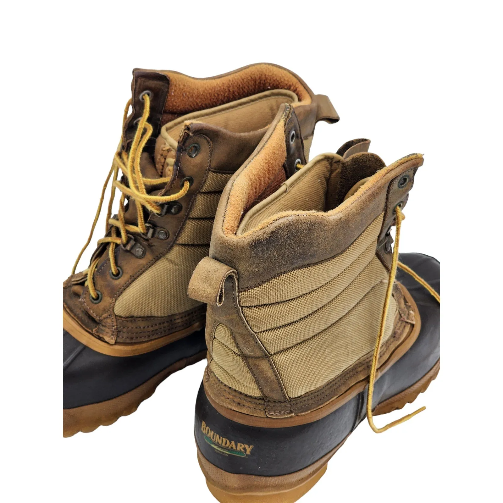 Boundary Boots Mens Size 10 Waterproof Duck Outdoor Hiking Snow Winter