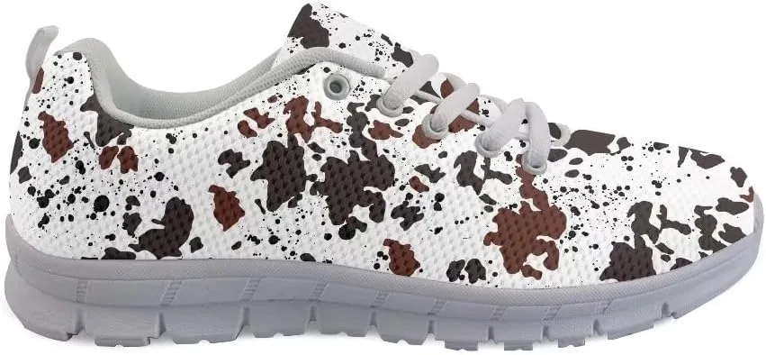 GIFTPUZZ Women's Fashion Sneakers Walking Mesh Running Sports Athletic Trainers Shoes