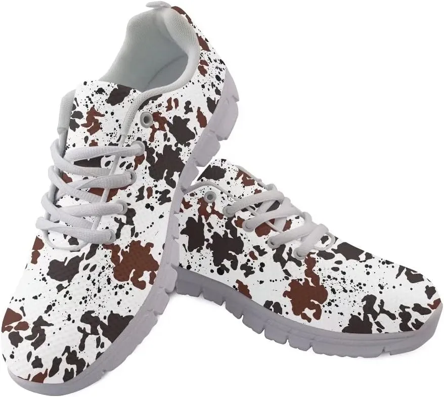 GIFTPUZZ Women's Fashion Sneakers Walking Mesh Running Sports Athletic Trainers Shoes