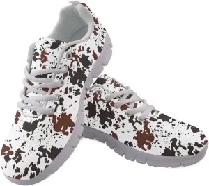GIFTPUZZ Women's Fashion Sneakers Walking Mesh Running Sports Athletic Trainers Shoes