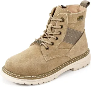 Kids Classic Zipper Outdoor Ankle Boots Comfort Work Boot