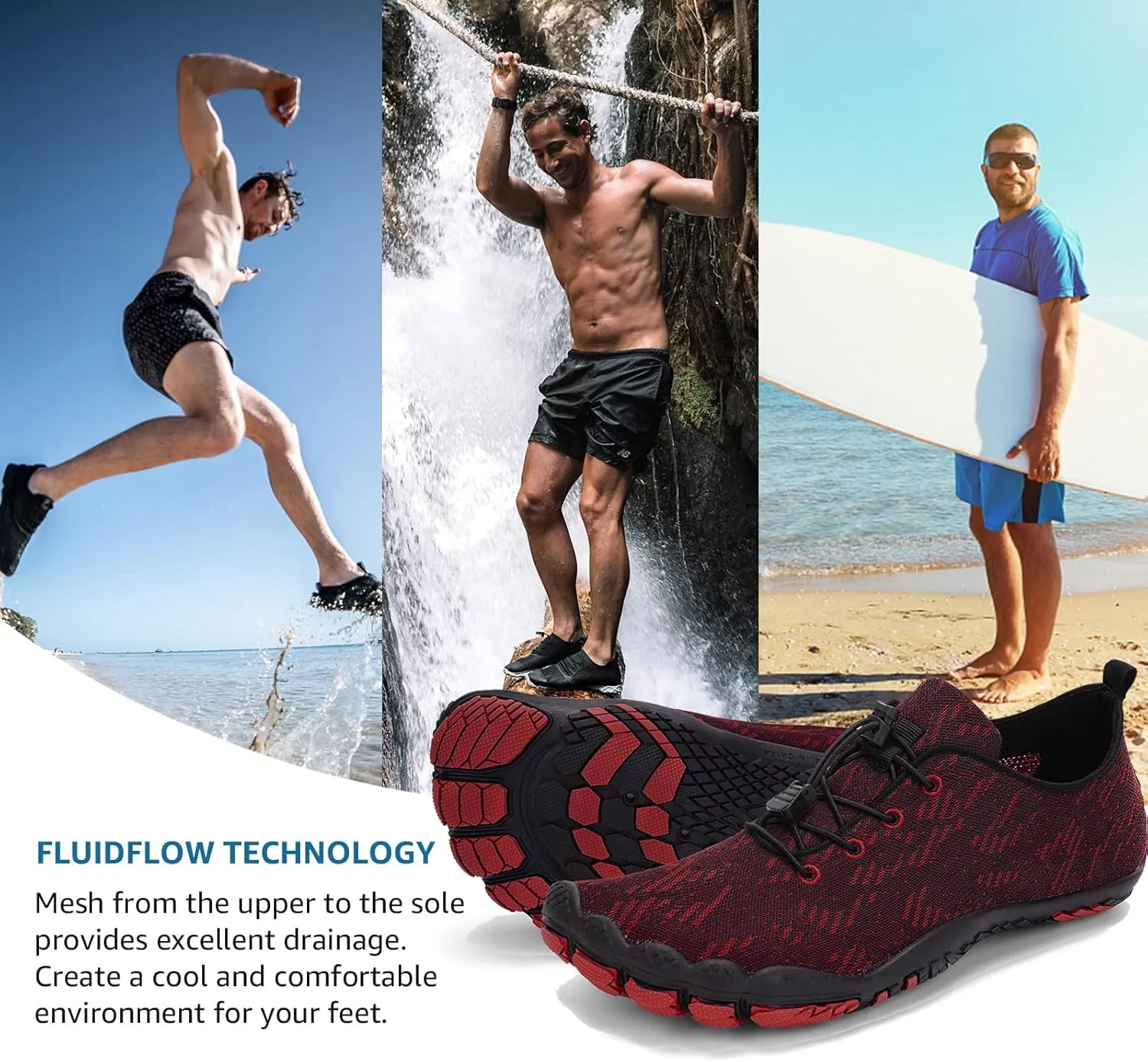 Racqua Composite Mesh Water Shoes Men Women